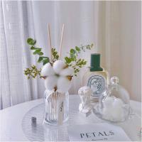 干花无火香薰家用室内栀子花卫生间厕所扩香持久家居摆件香氛精油